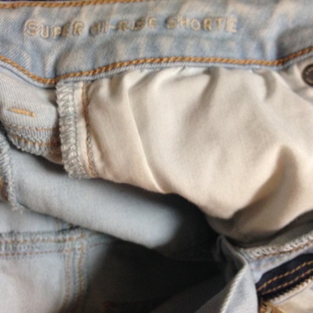 American Eagle Outfitters Super hi Rise Shortie 6 - Picture 7 of 8